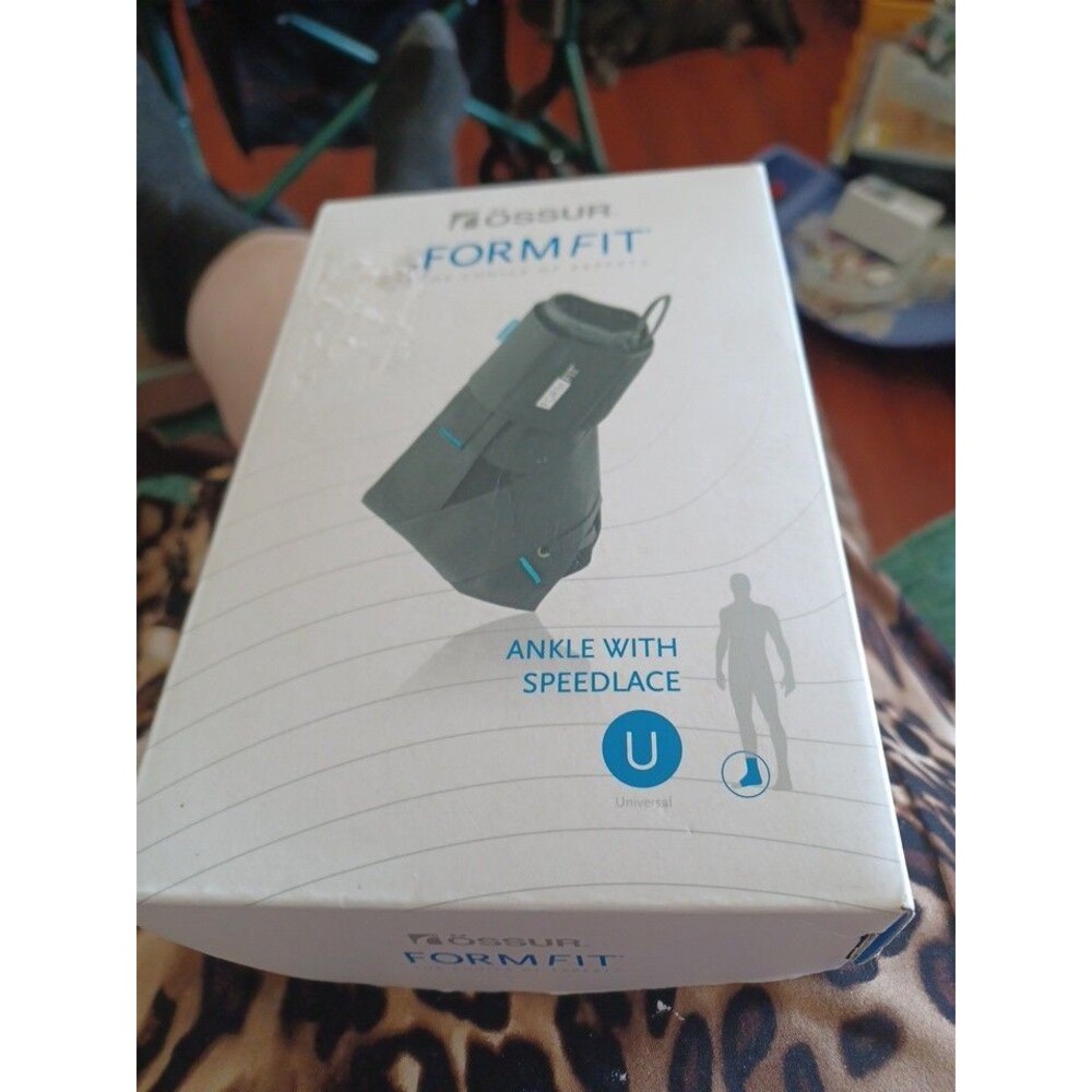 🔥Ossur Form Fit Ankle Brace With Speedlace Ankle Stability Size LARGE W-10625